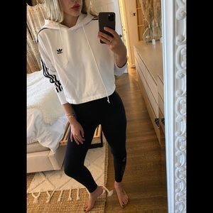 Adidas Cropped Hoodie